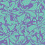 0,5 Meter - Musselin Blüten - mint