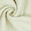 0,5 Meter - Dreilagiger Baumwoll Musselin Bio~Organic - creme