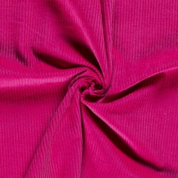 0,8 Meter - Breitcord *Marie* grob Uni - pink