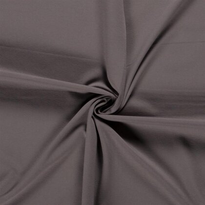 0,5 Meter - Baumwolljersey *Marie* - taupe