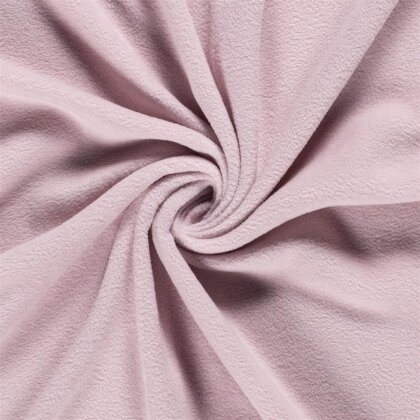 0,8 Meter - Antipilling Fleece *Marie* Uni - hell puderrosa