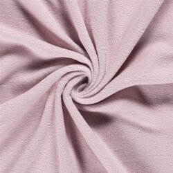 0,8 Meter - Antipilling Fleece *Marie* Uni - hell puderrosa