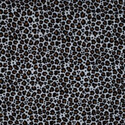 Musselin Glatt -Leo - cremebeige