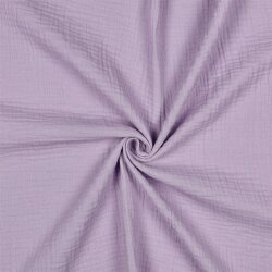 Musselin Uni *Vera*  - dunkelmauve
