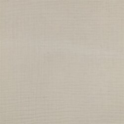 Dreilagiger Baumwoll Musselin Bio~Organic - natur