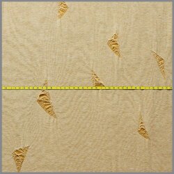 0,9 Meter - Destroyed Jersey Dreieck koriander (gelb)...