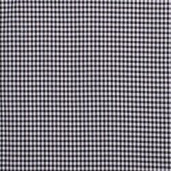 0,8 Meter - Baumwollpopeline garngefärbt Vichy Karo...