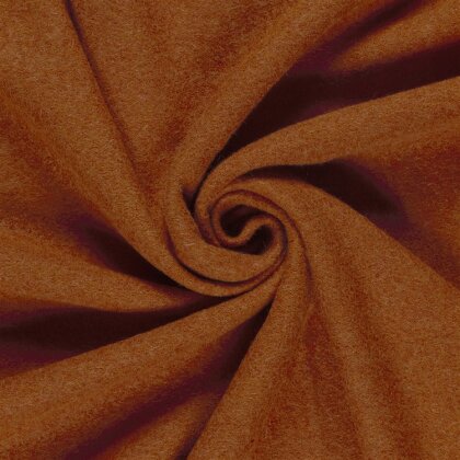 0,5 Meter - Walkloden Melange *Marie* - rostorange