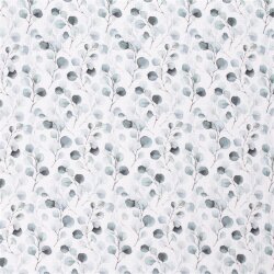 0,5 Meter - Musselin Eukalyptus - weiss