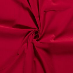 0,6 Meter - Feincord *Marie* Uni - rot