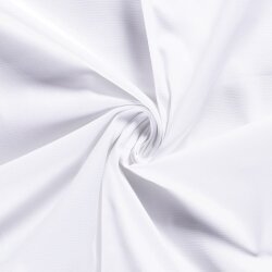 0,7 Meter - Canvas *Marie* Uni - weiss