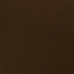 0,5 Meter - Wintersweat *Marie* angeraut schwere Qualität - schokobraun