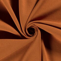 0,9 Meter - Waffelstrick *Marie* - ziegelorange