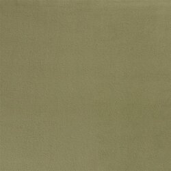 0,8 Meter - Baumwollfleece *Marie* - oliv