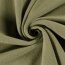 0,8 Meter - Baumwollfleece *Marie* - oliv