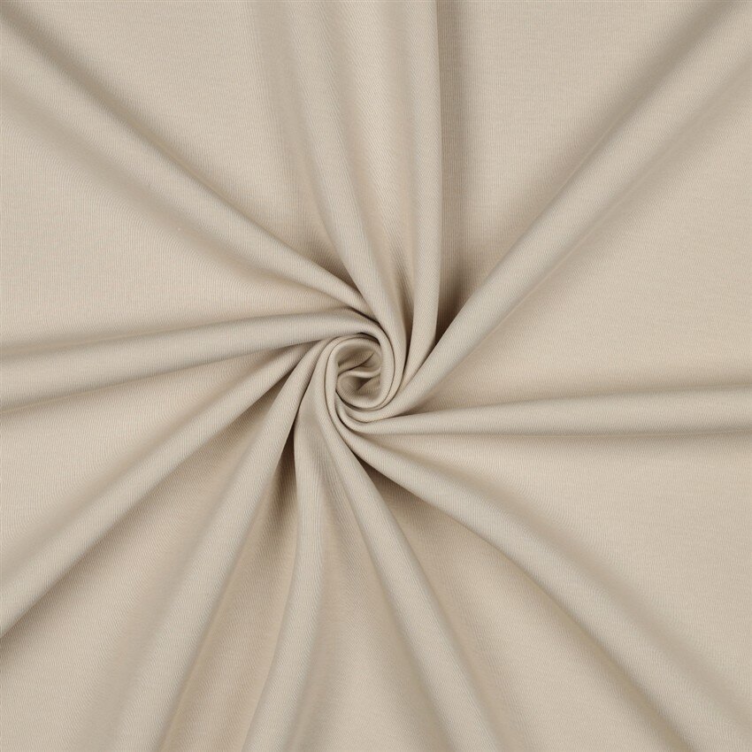 Baumwolljersey Interlock - sand