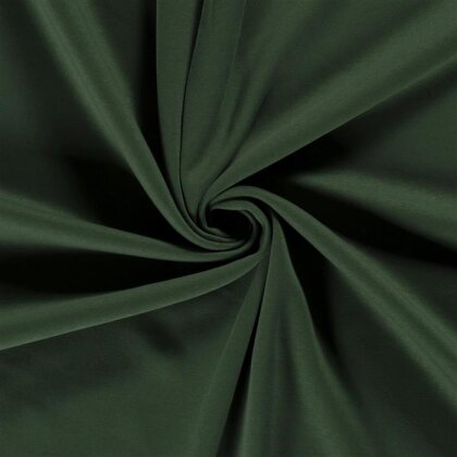 0,8 Meter - Wintersweat *Marie* angeraut schwere Qualität - tannengrün