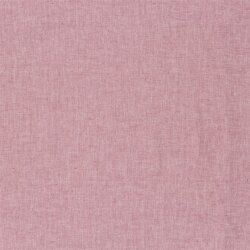 0,7 Meter - Leinen Chambray Fischgräte Melange - pink-rosa