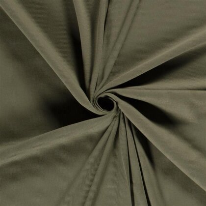 1 Meter - Rippenjersey *Marie* - zeder