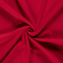 0,9 Meter - Antipilling Fleece *Marie* Uni - rot