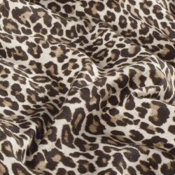 French Terry Digital Leopard - beige