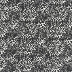 French Terry Digital Leotupfen - creme