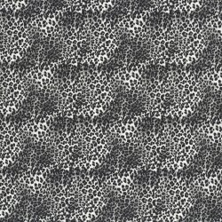 French Terry Digital Leotupfen - creme