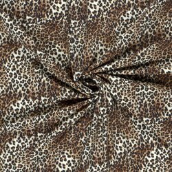 French Terry Digital LEOPARD