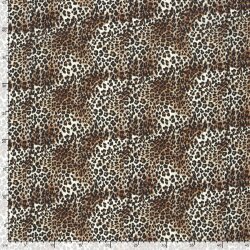 French Terry Digital LEOPARD