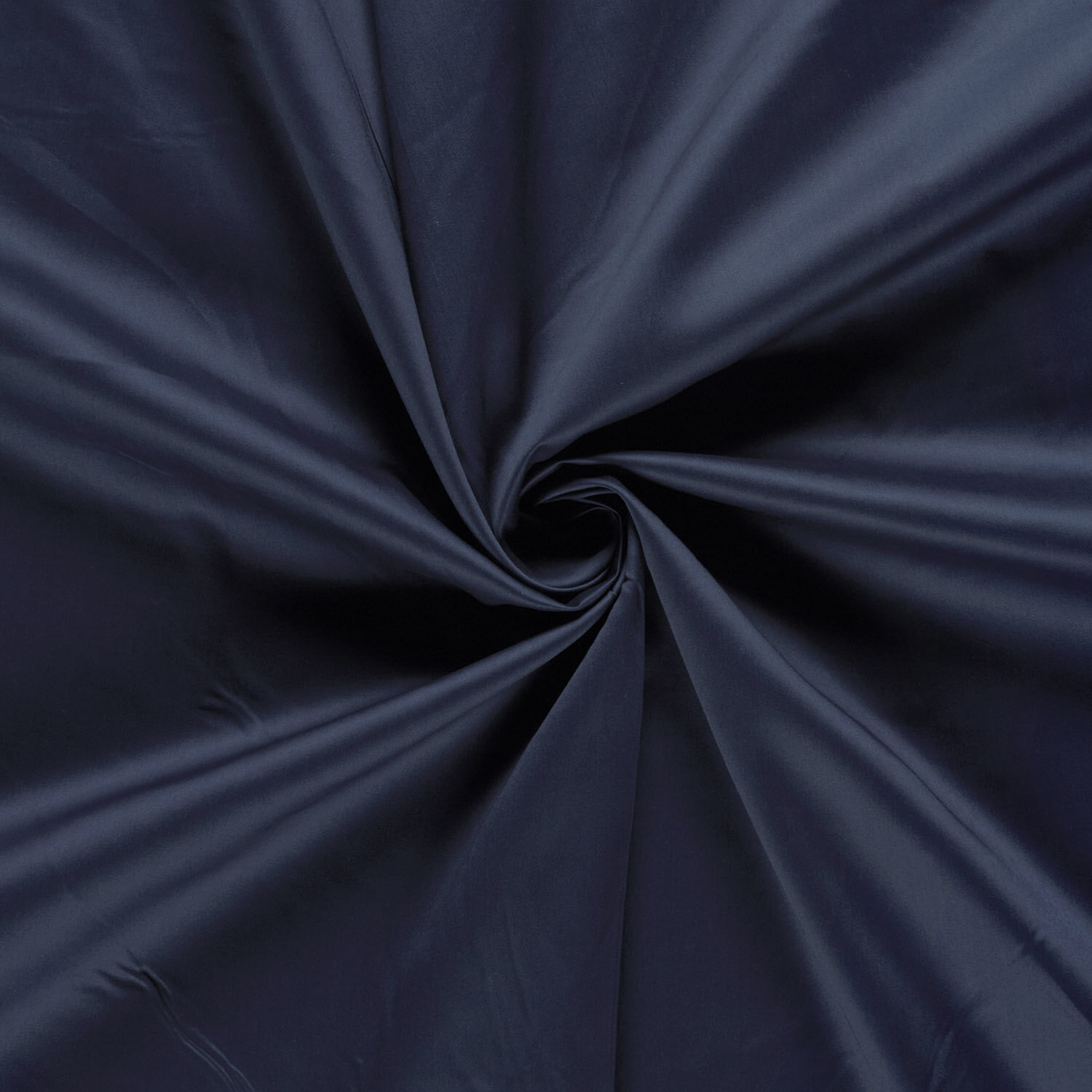 Baumwollsatin - dunkelblau