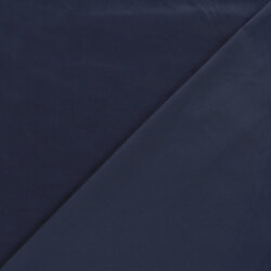 Baumwollsatin - dunkelblau