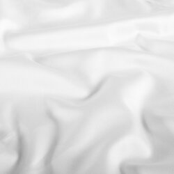 Baumwollsatin - weiß
