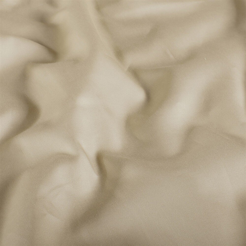Baumwollsatin - hellbeige