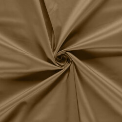 Baumwollsatin - kamelbeige
