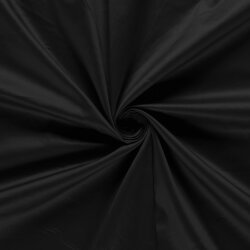 Baumwollsatin - schwarz