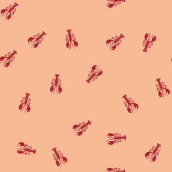 Musselin Hummer - lachs