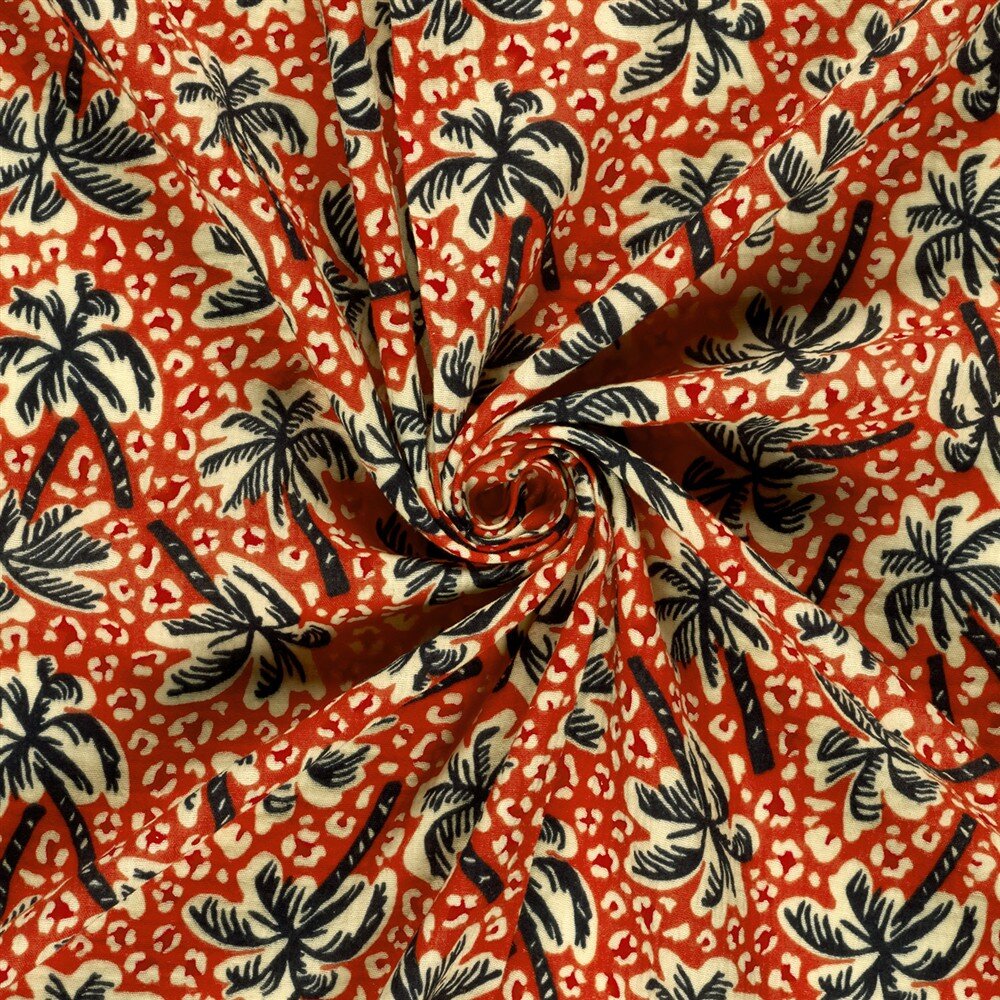 Musselin Palmen auf Leo - koralle