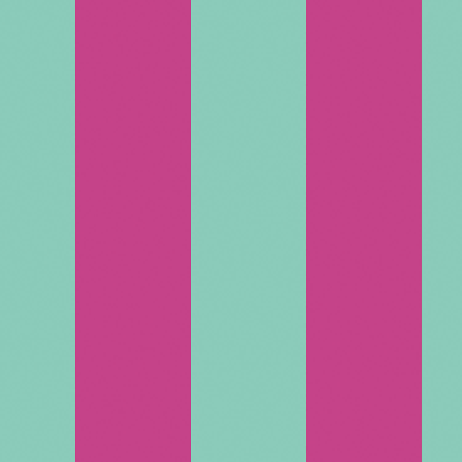 Musselin breite Streifen - pink/mint