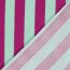 Musselin breite Streifen - pink/mint