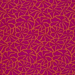 Musselin Blütenformen - lachs/pink