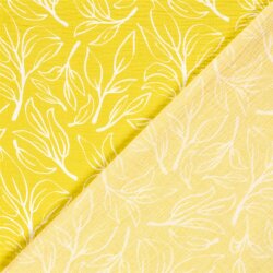 Musselin Zweige - gelb