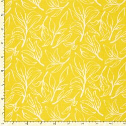 Musselin Zweige - gelb