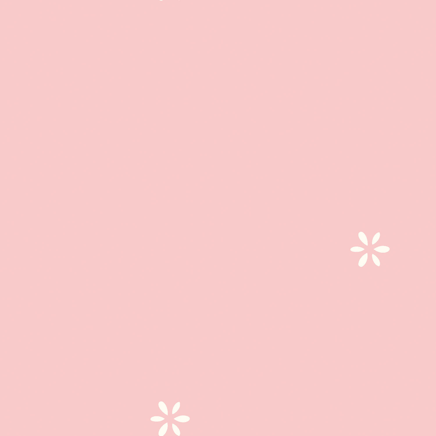 Musselin Bestickte Blümchen - hellrosa