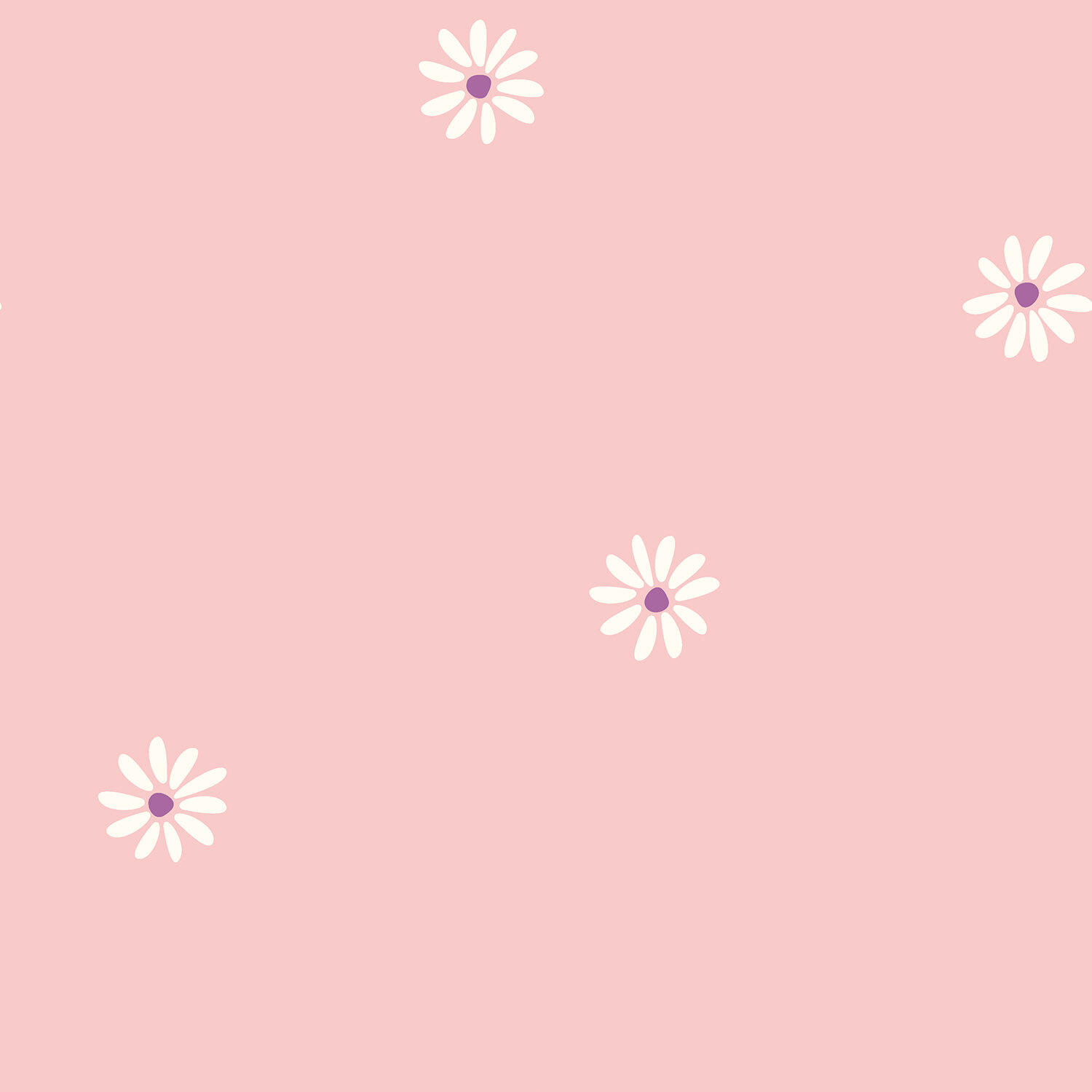 Musselin Bestickte Gänseblümchen - softrosa