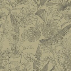 Musselin Dschungelpflanzen - helloliv