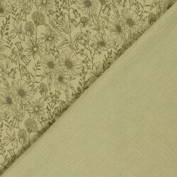 Musselin Blumenwiese - helloliv