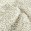 Musselin Leotupfen - creme/beige
