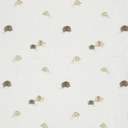 Musselin Elefanten - creme/beige