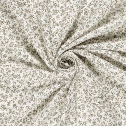 Musselin Blumenregen - creme