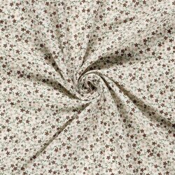 Musselin Mini Blumen - creme